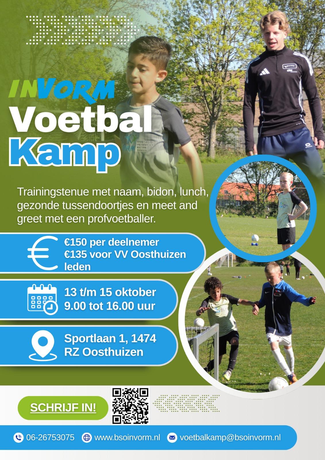⚽ DOE MEE AAN HET V.V. OOSTHUIZEN VOETBALKAMP! ⚽