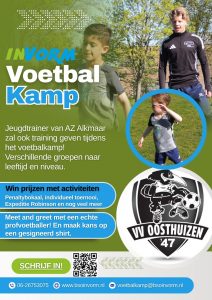 ⚽ DOE MEE AAN HET V.V. OOSTHUIZEN VOETBALKAMP! ⚽