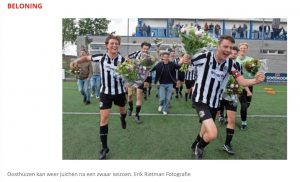 Oosthuizen gaat naar de vierde klasse