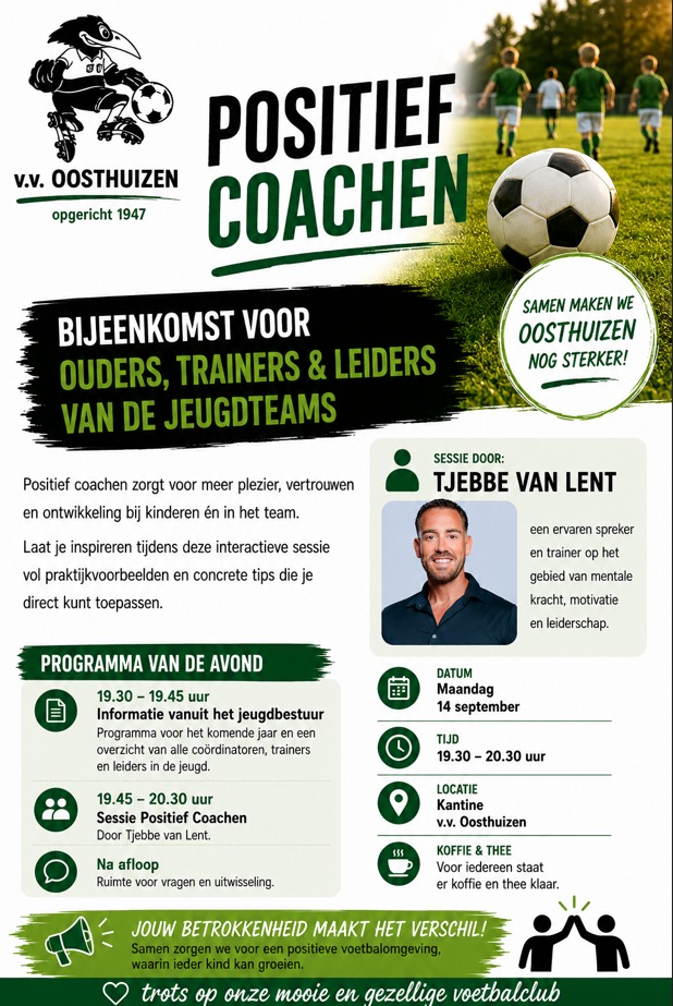 Bijeenkomst Positief Coachen 14 September