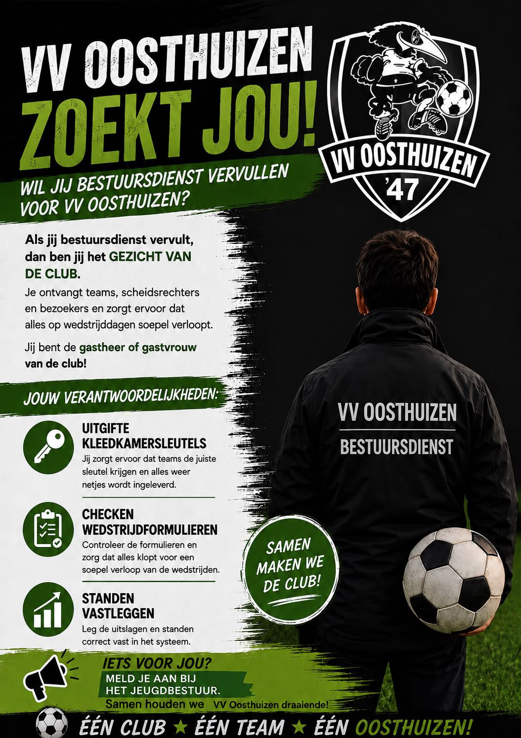 VV Oosthuizen zoekt jou!🫵